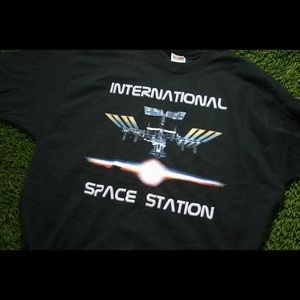International Space Station graphic tee